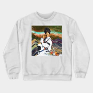 Should I Stay Or Should I Go - Collage/Surreal Art Crewneck Sweatshirt